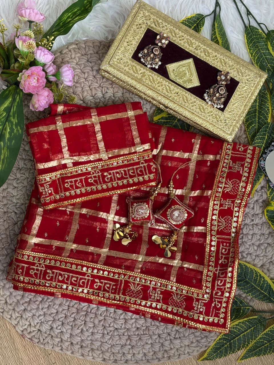 Viscose Georgette Saree