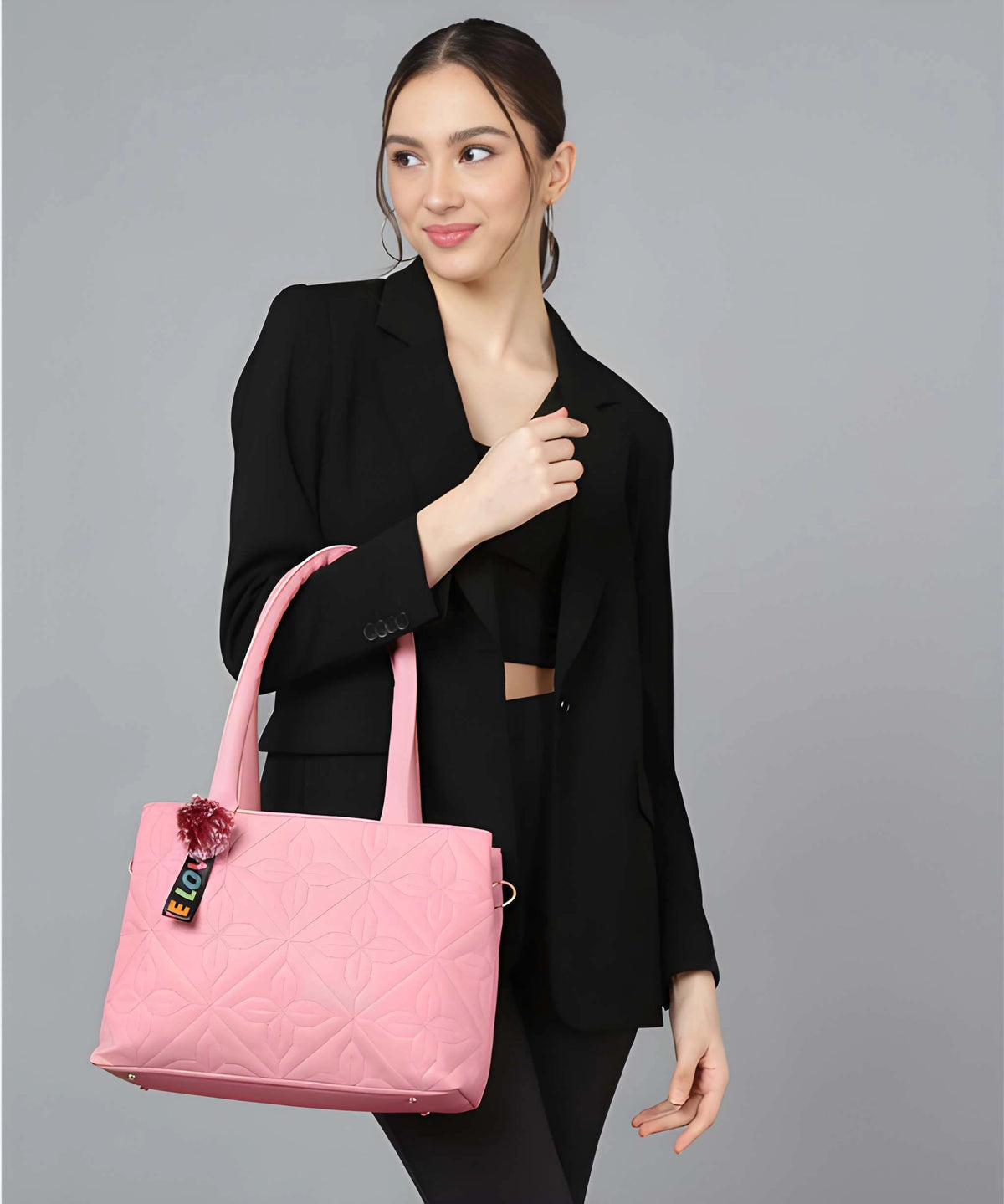 Elegant Ladies PU Leather Handbag | Premium Stylish Shoulder Tote Bag for Women
