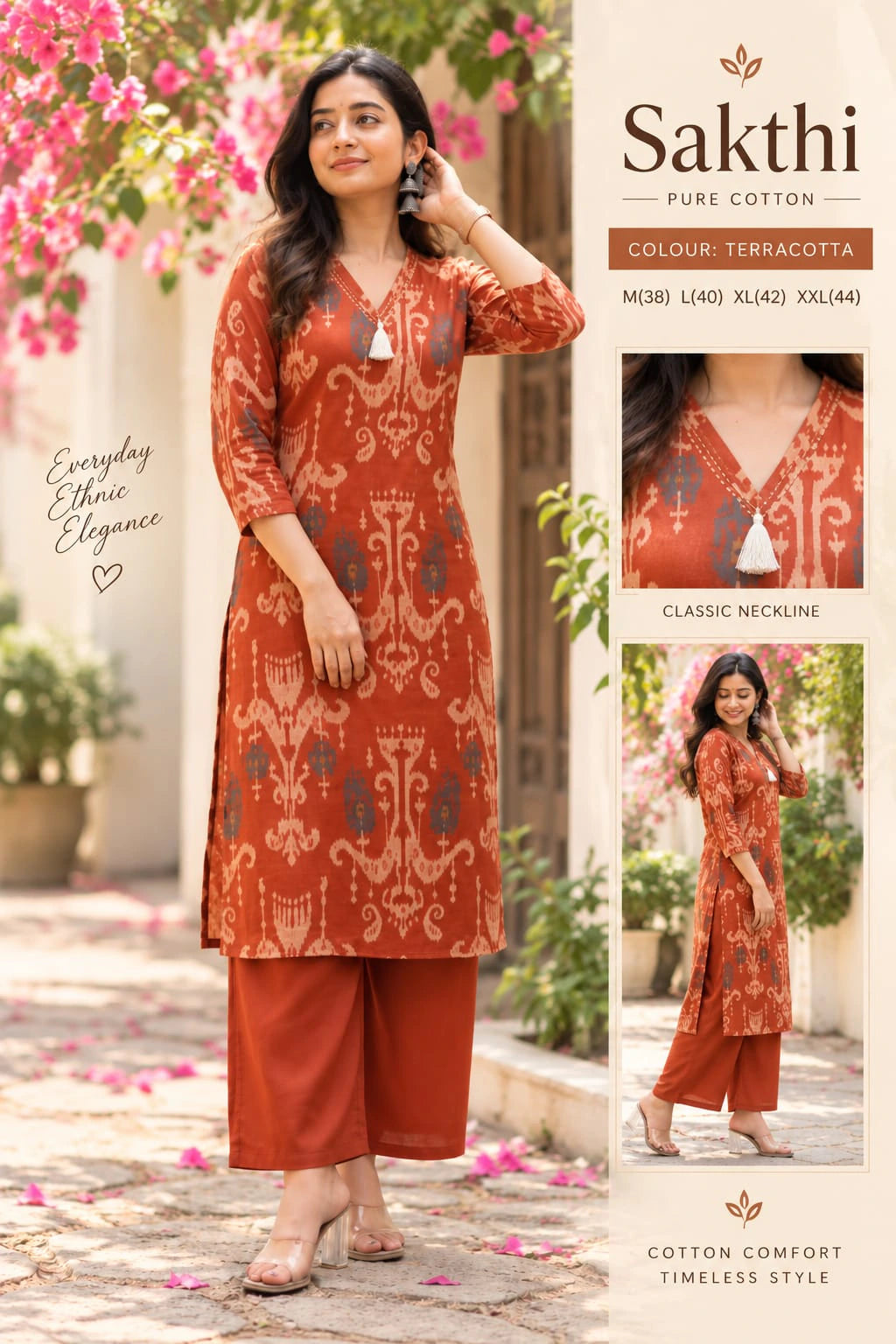 Cotton Co-Ord Set for Women
