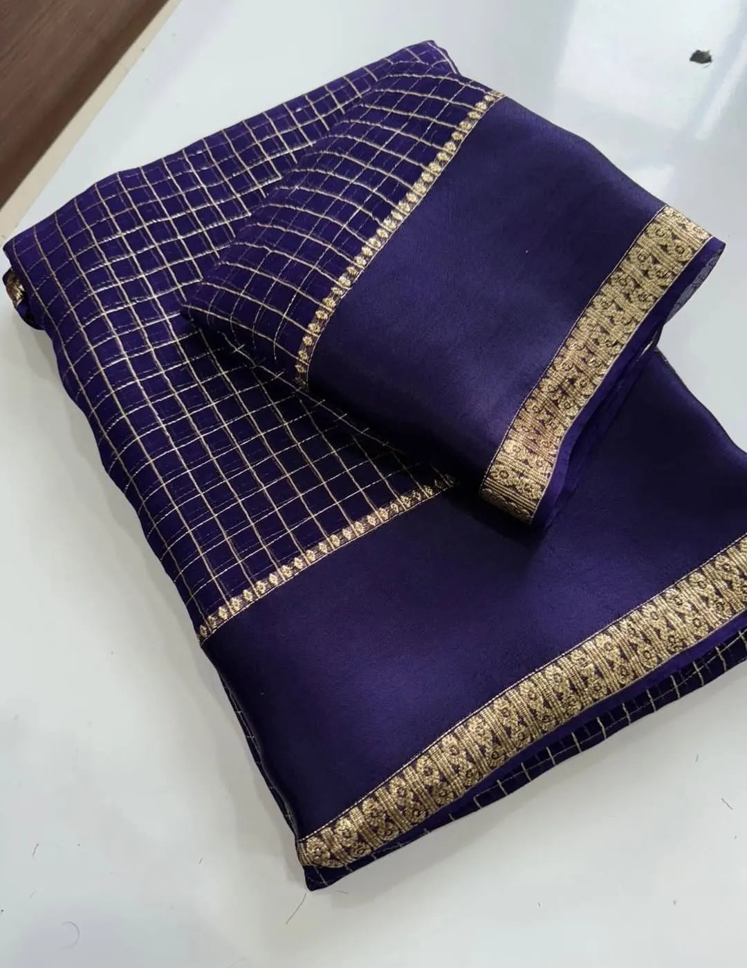 😍Most Demanding Pure Viscose sarees with Blouse piece😍