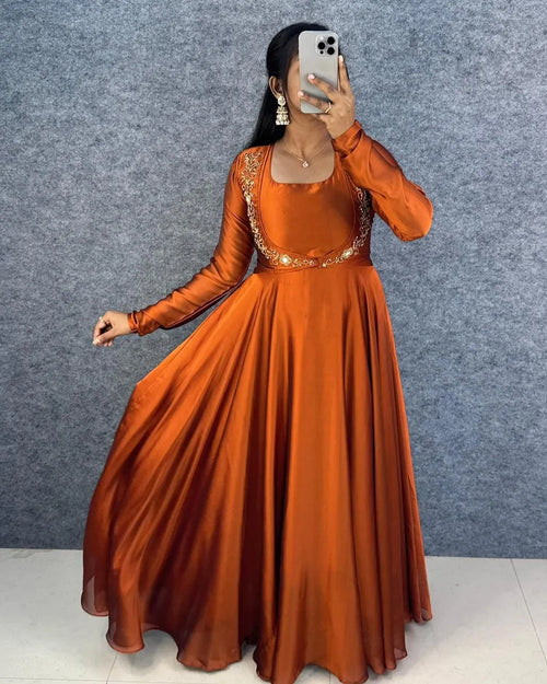Premium Silk Gown