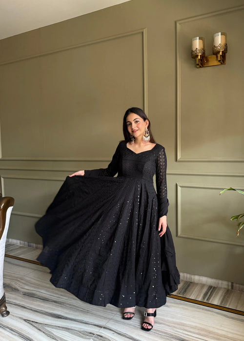 ❤️❤️Ready to Wear Fully Flaired Anarkali Set❤️❤️