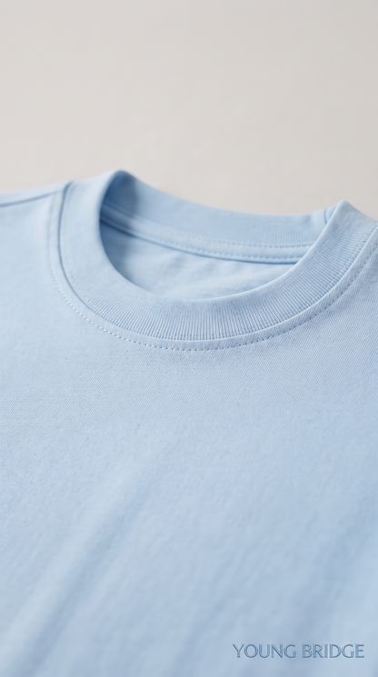 Men's Classic Crewneck Tee Sky Blue Light