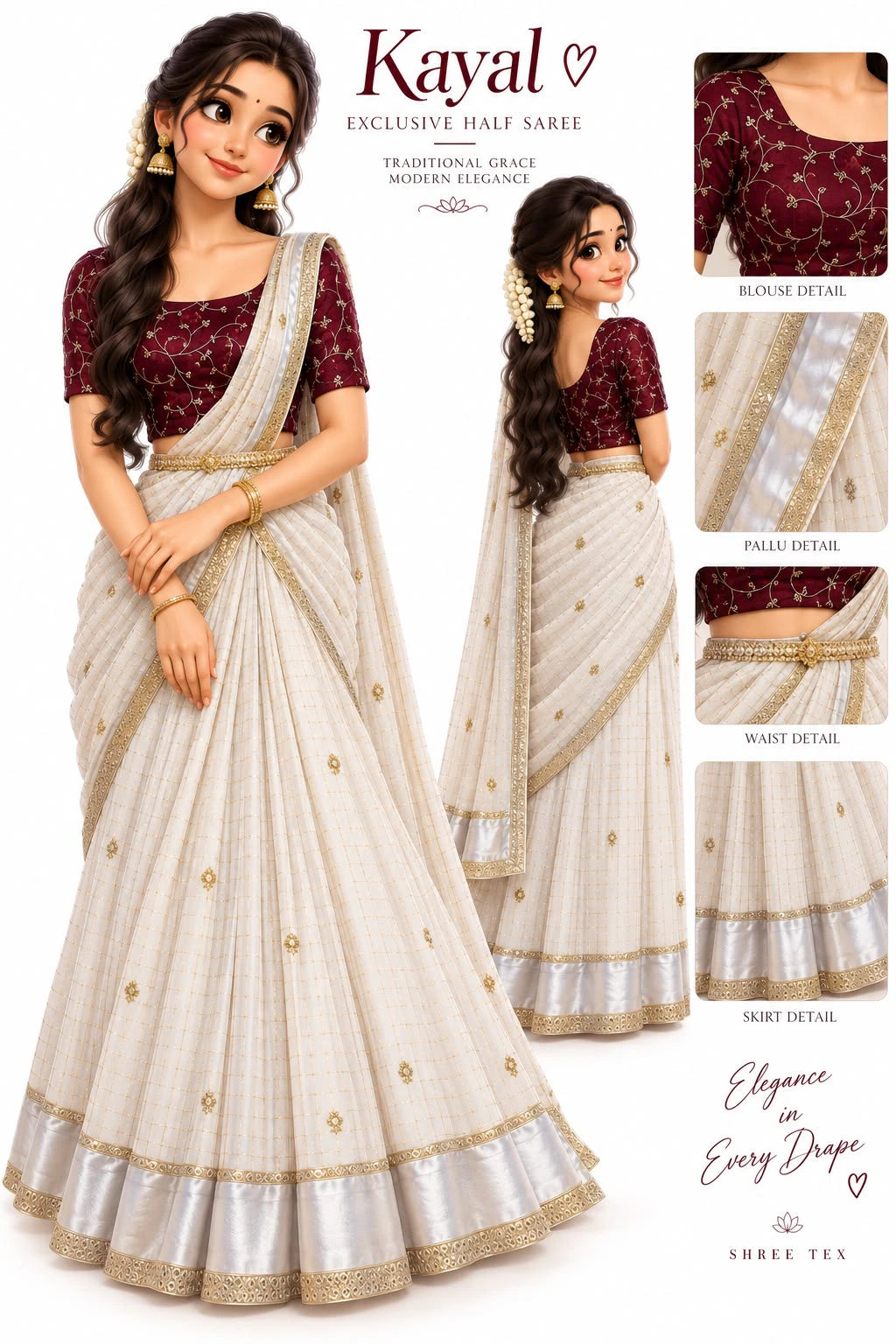 Viscose Georgette Lehenga Set