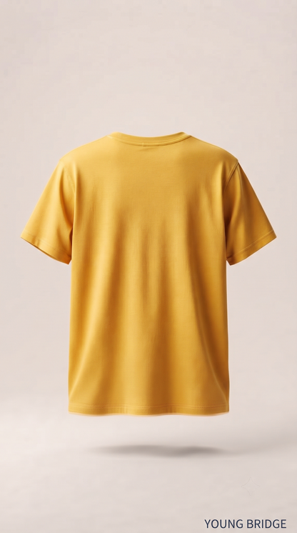 Men's Classic Crewneck Tee Golden Yellow