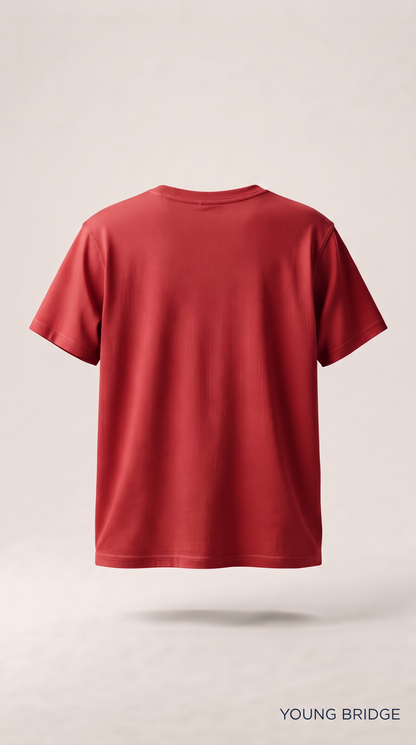 Men's Classic Crewneck Tee Red