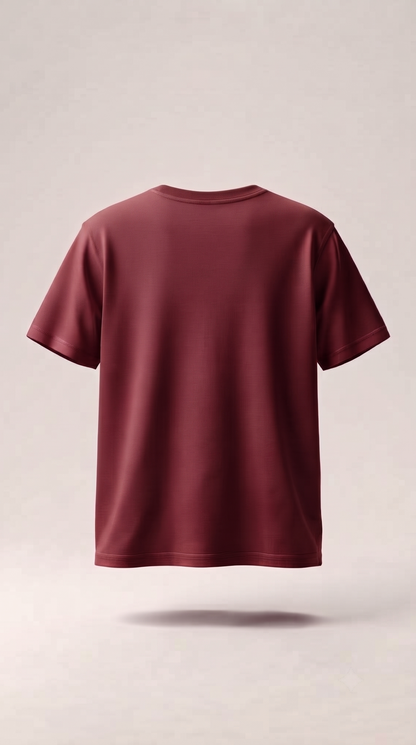 Men's Classic Crewneck Tee Maroon