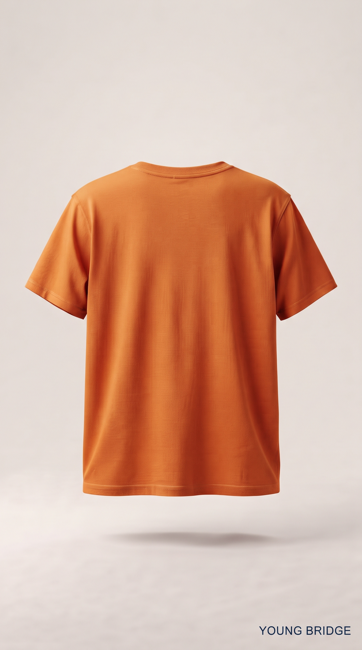 Men's Classic Crewneck Tee Orange
