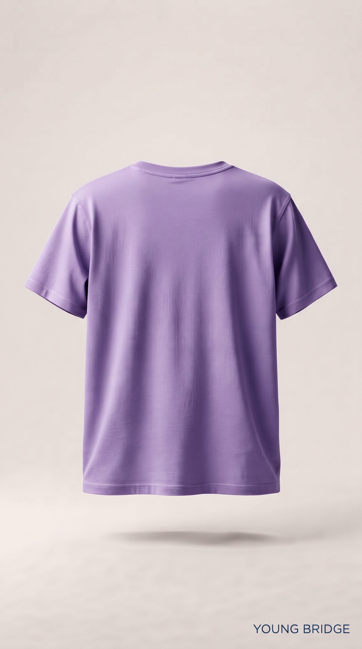 Men's Classic Crewneck Tee Lavender