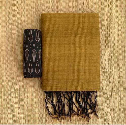 💗💗Insta Viral Khadhi Cotton  Sarees With Kalamkari BlousePiece❤️❤️