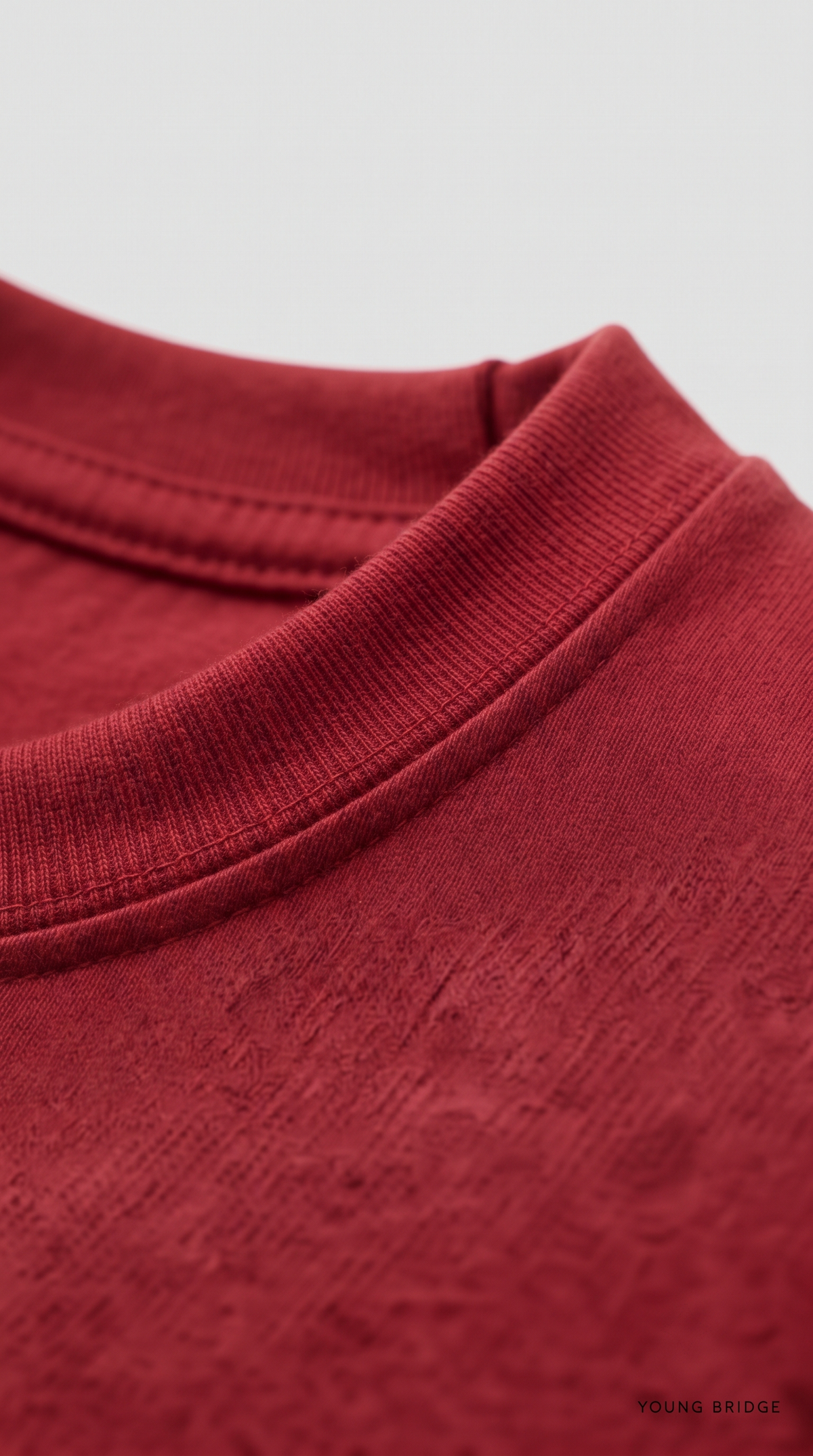 Men's Classic Crewneck Tee Red