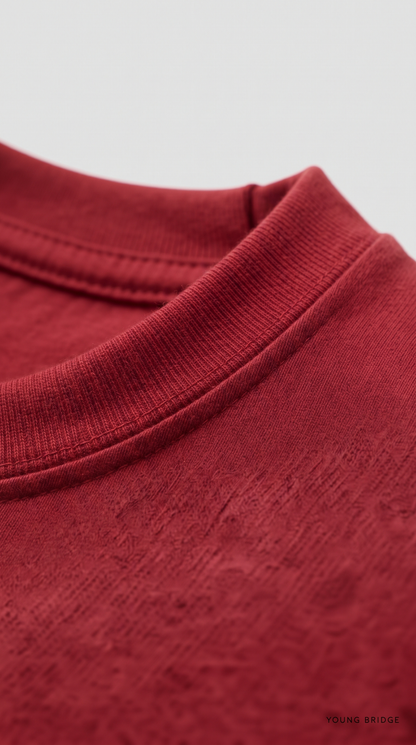 Men's Classic Crewneck Tee Red