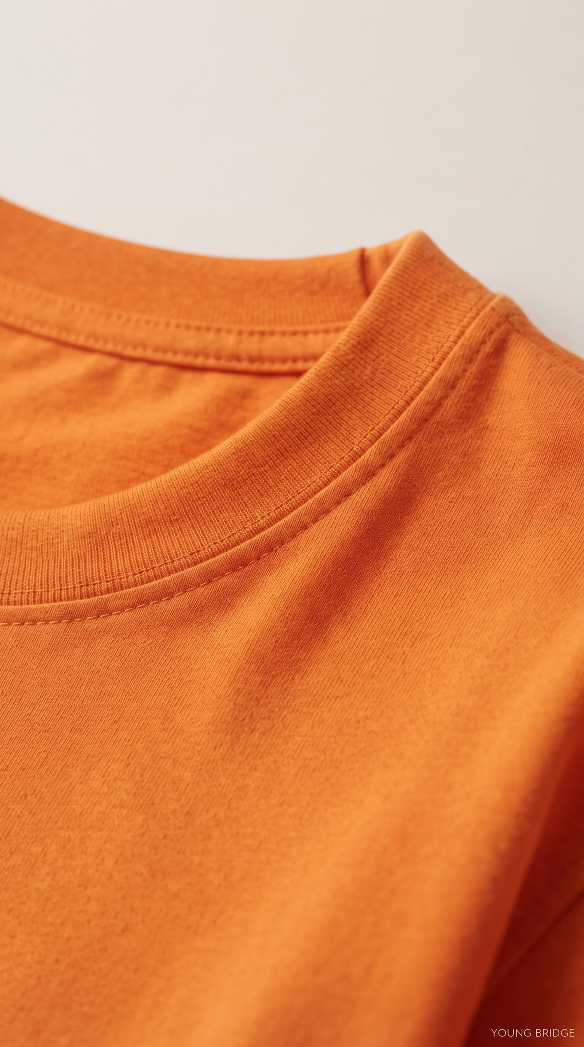 Men's Classic Crewneck Tee Orange