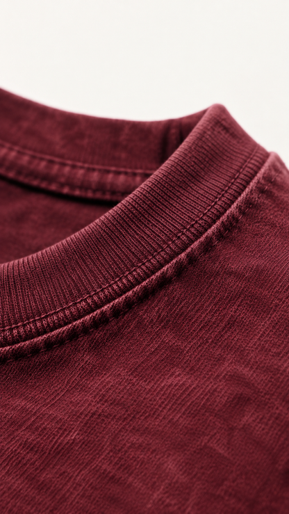 Men's Classic Crewneck Tee Maroon