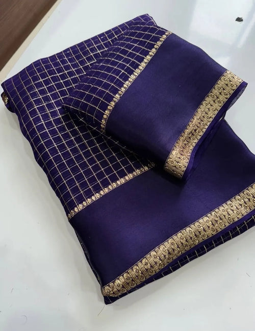😍Most Demanding Pure Viscose sarees with Blouse piece😍