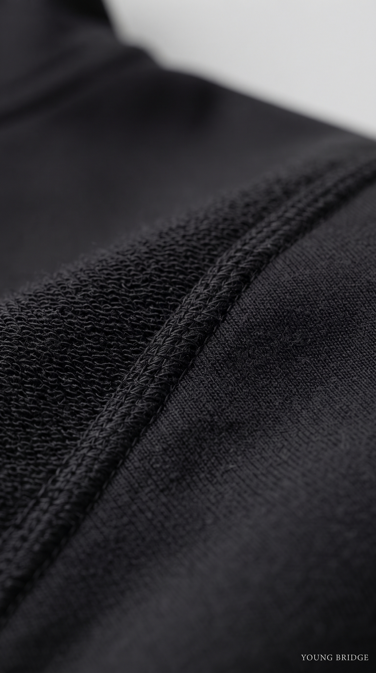Essential Fleece Pullover Hoodie - Black