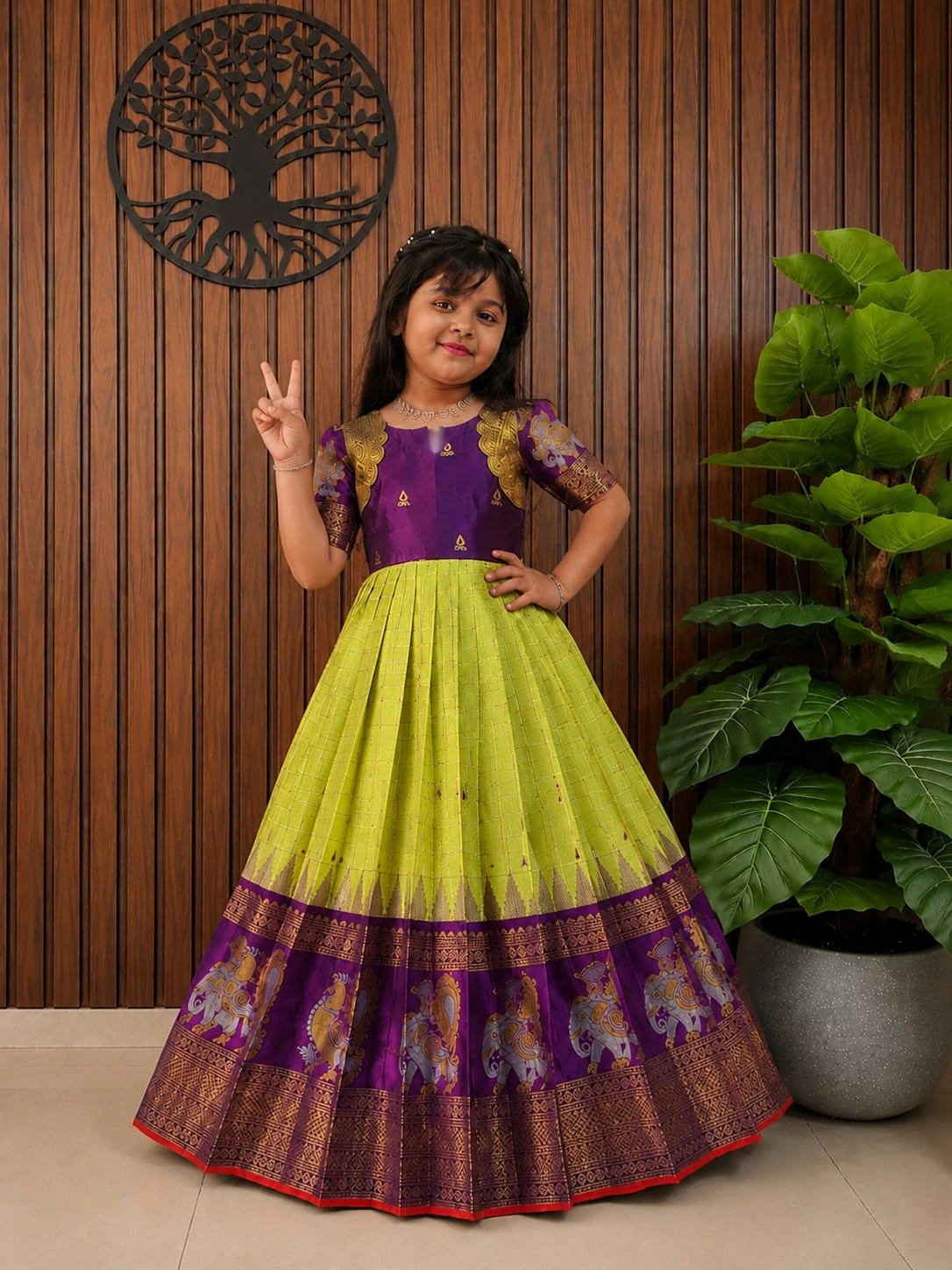 Silk Kids Gown