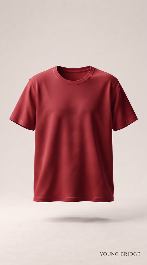 Men's Classic Crewneck Tee Red