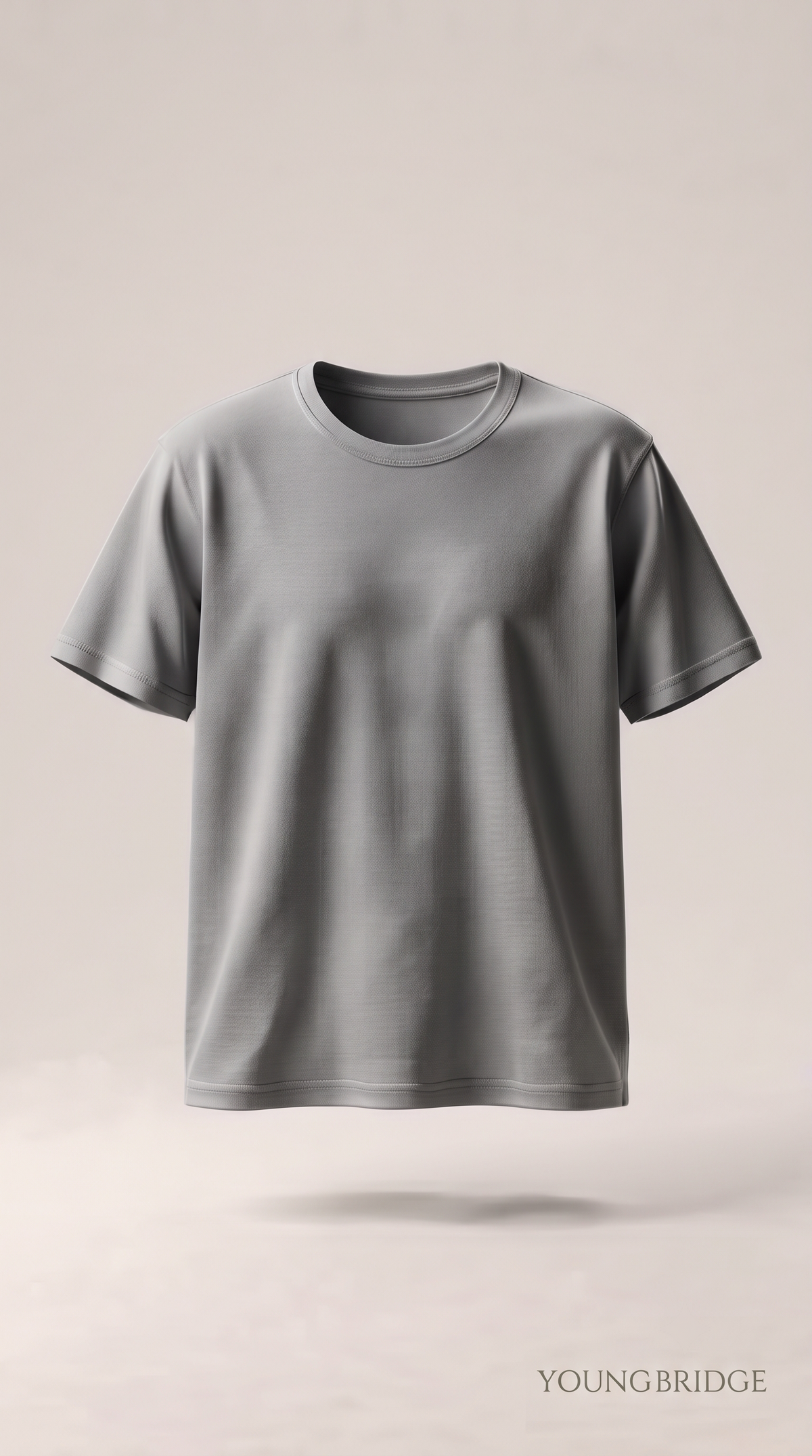 Men's Classic Crewneck Tee Slate Grey