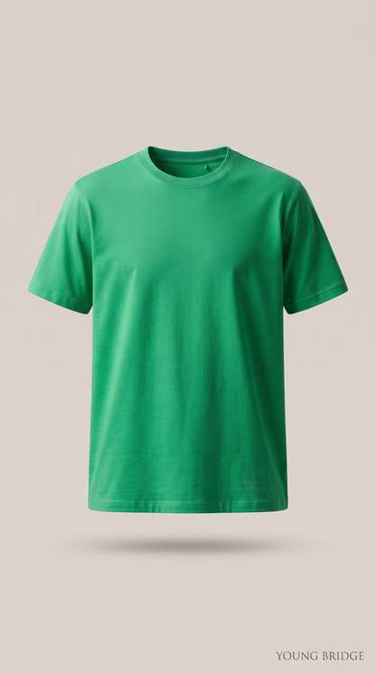 Men's Classic Crewneck Tee Parrot Green