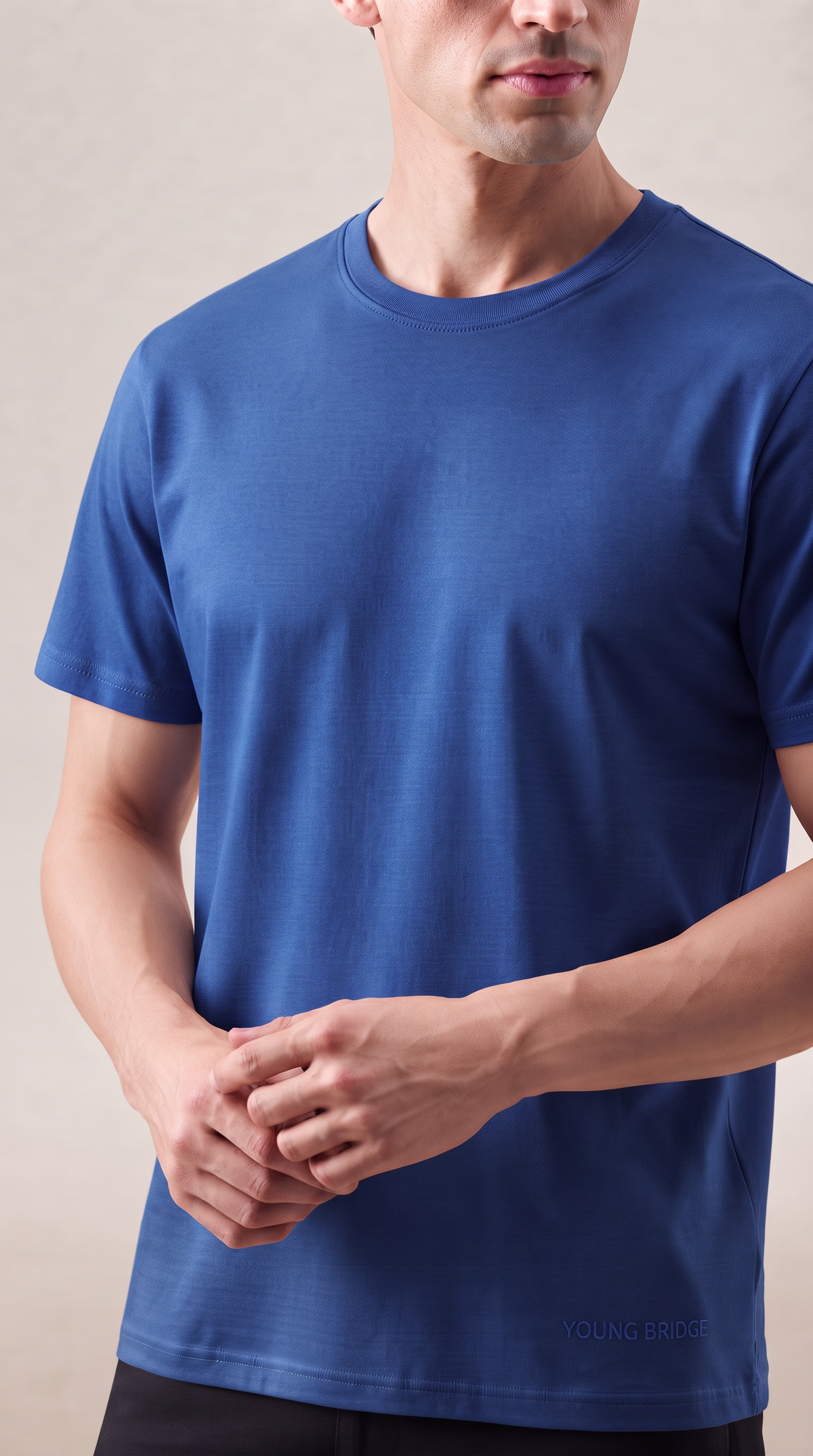 Men's Classic Crewneck Tee Royal Blue
