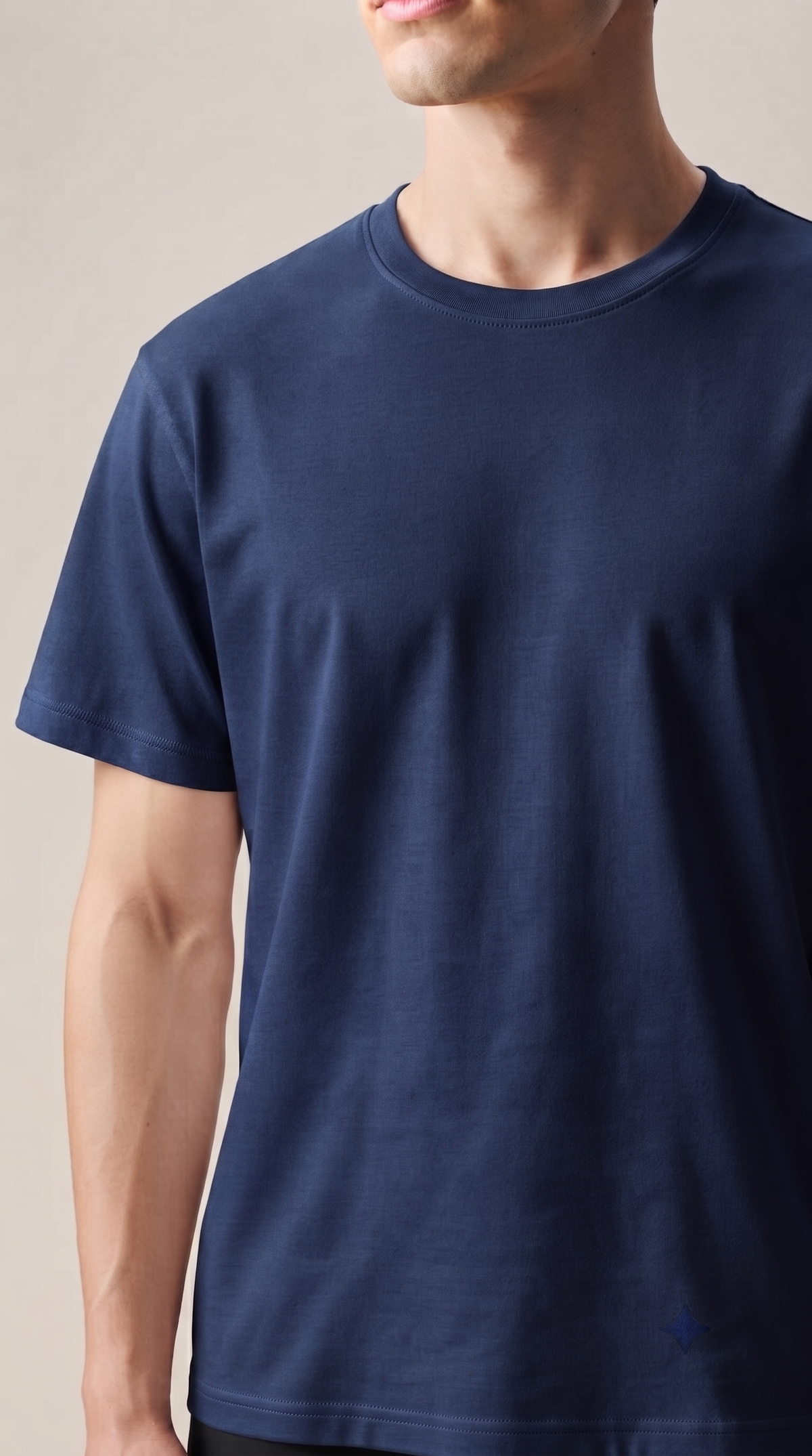 Men's Classic Crewneck Tee NavyBlue