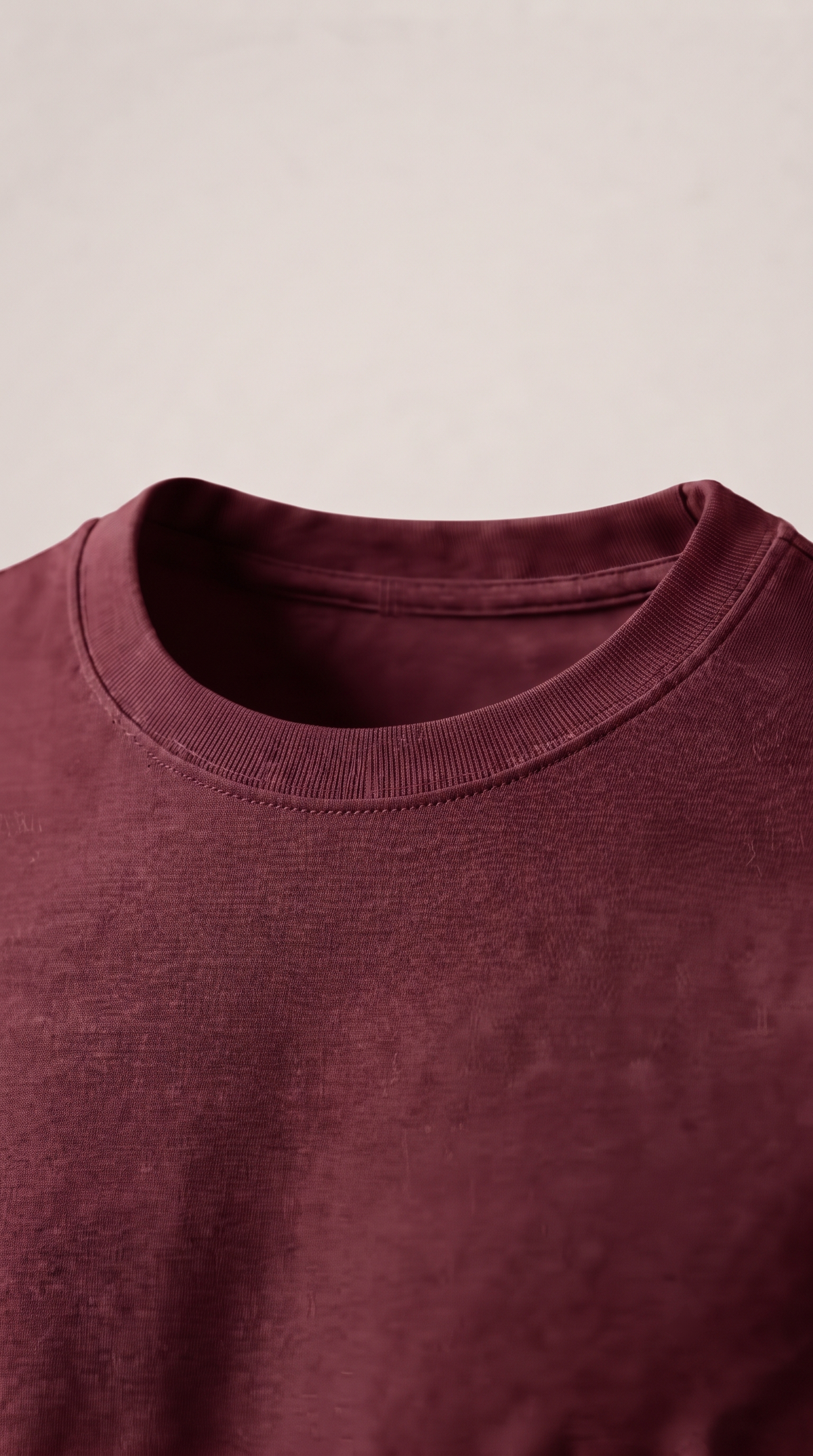 Men's Classic Crewneck Tee Maroon