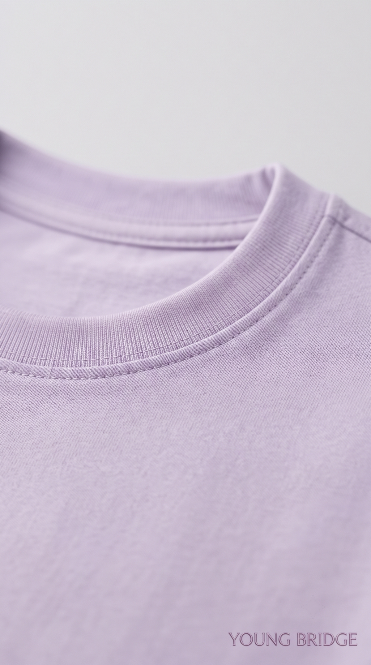 Men's Classic Crewneck Tee Lavender