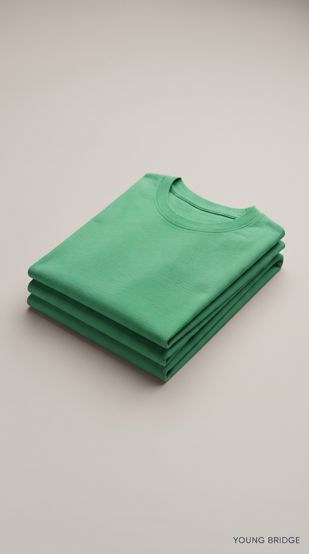 Men's Classic Crewneck Tee Parrot Green