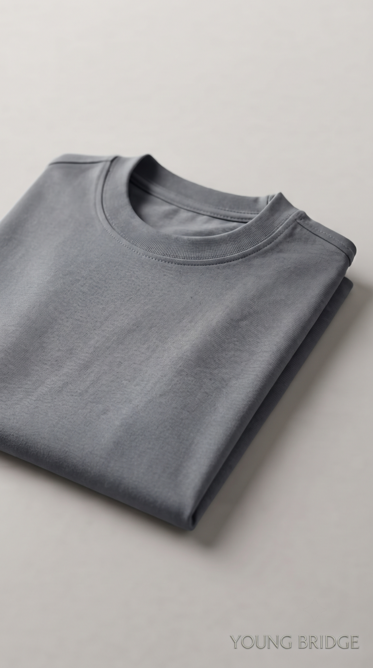Men's Classic Crewneck Tee Slate Grey