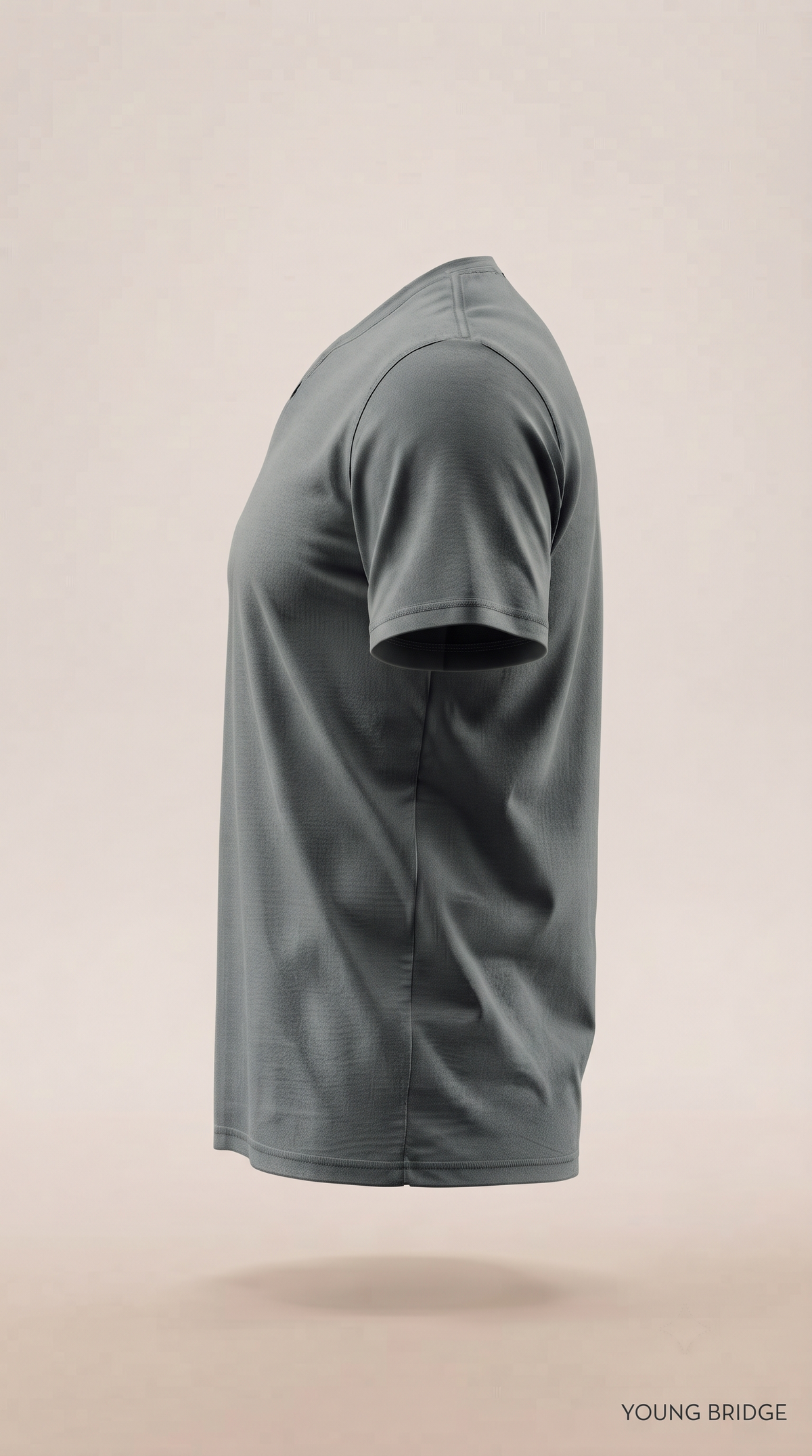 Men's Classic Crewneck Tee Slate Grey
