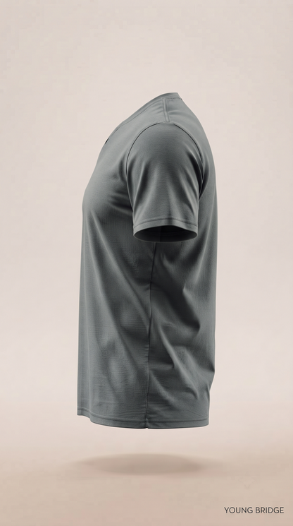 Men's Classic Crewneck Tee Slate Grey