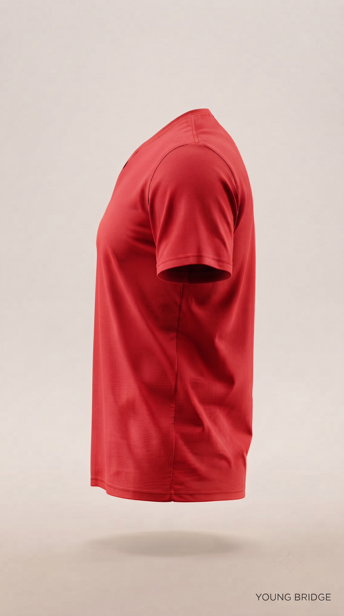 Men's Classic Crewneck Tee Red