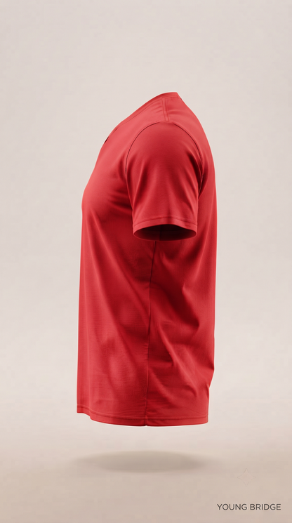 Men's Classic Crewneck Tee Red