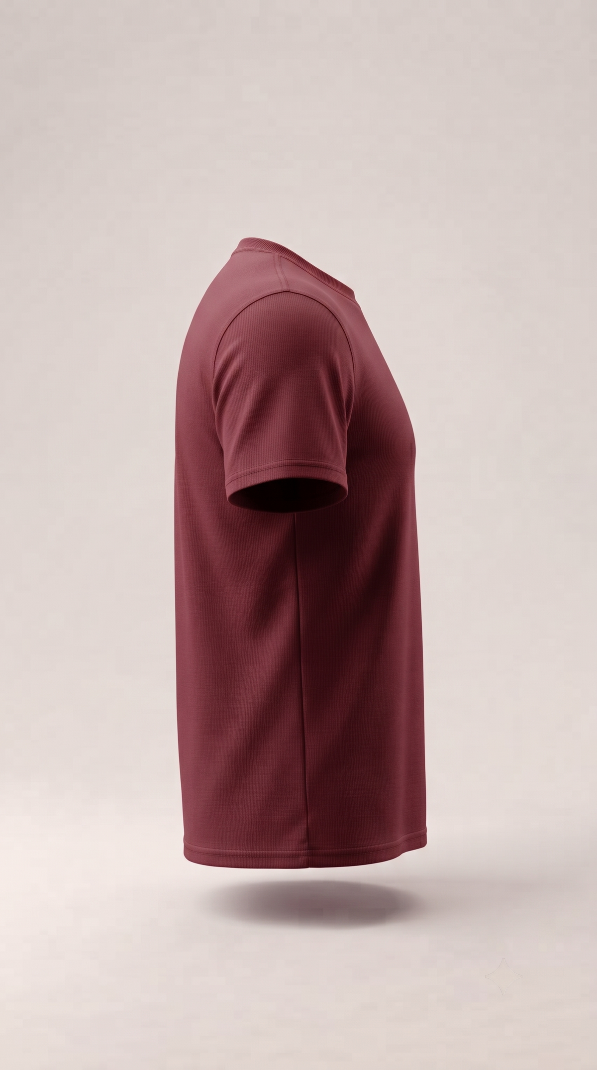 Men's Classic Crewneck Tee Maroon