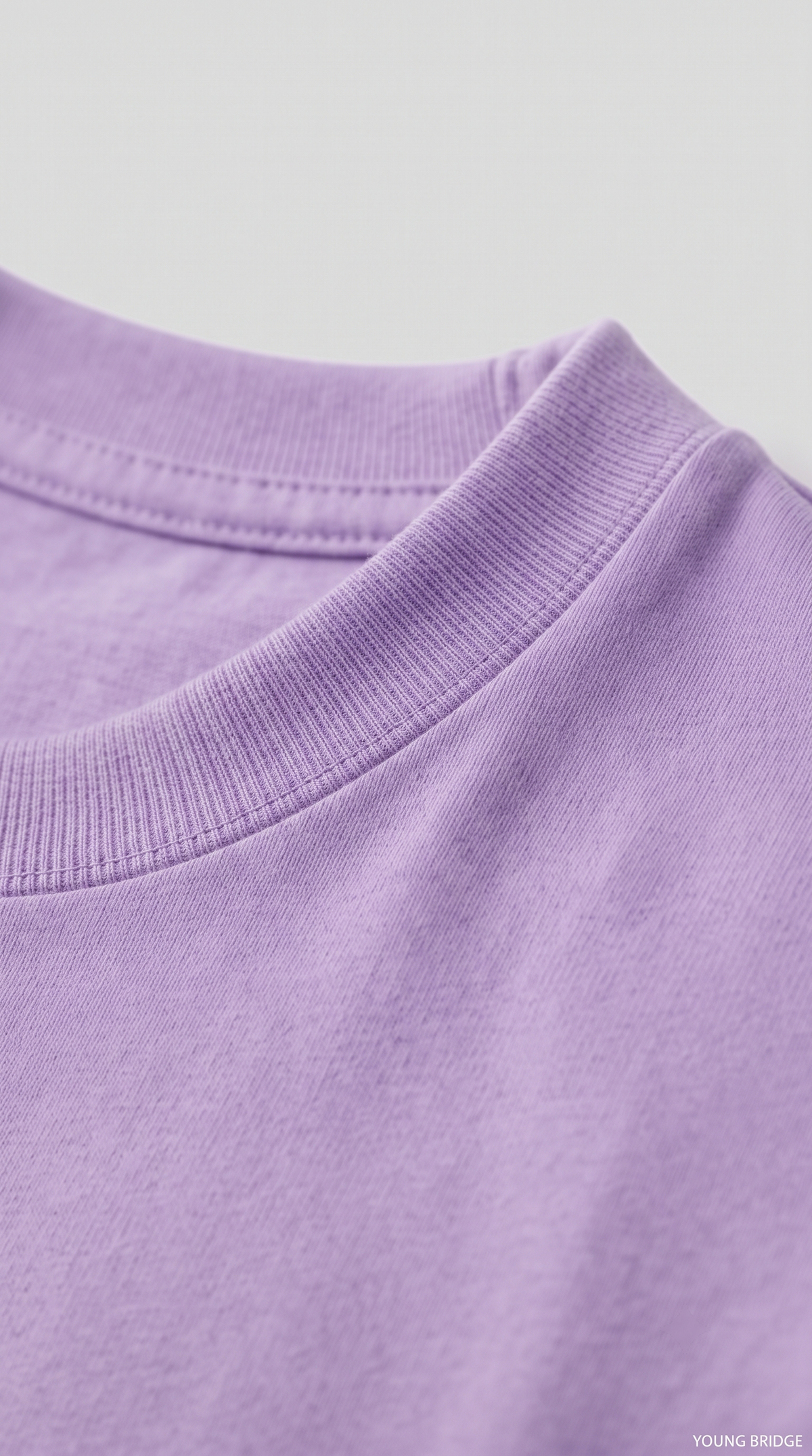 Men's Classic Crewneck Tee Lavender