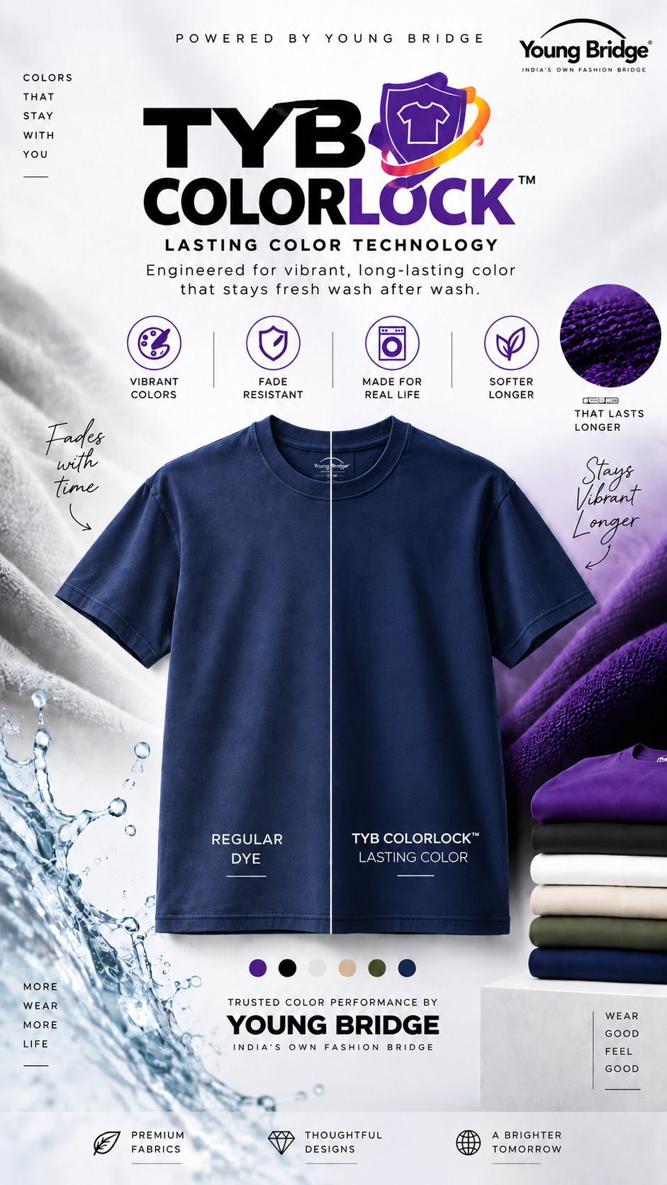 Men's Classic Crewneck Tee NavyBlue