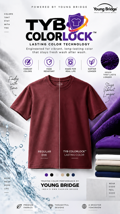 Men's Classic Crewneck Tee Maroon